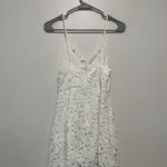 ASTR  the Label Lace A-Line‎ White Midi Dress Size Small Photo 5