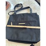 NINE West Black Business Tote Bag Laptop Case Photo 4