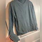 Vince  Soft Turtleneck Sweater Blue/Green Color Luxury Brand Size Small Photo 8