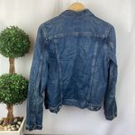 Gap Denim Blue Trucker Button Up Long Sleeve Jacket M Photo 1