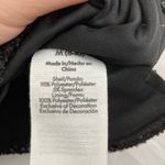 No Boundaries  Black Sequin Crop Tank Top Womens M FLAW Going Out Party Glam NYE Photo 9