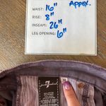 7 For All Mankind Women's plum cropped Skinny denim Jeans size 30 New with tags! Photo 6