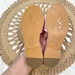 Hill House The Summer Slide Sandals Pink Embroidery Flats Size EU 35 Photo 9