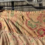 Jinkys Long Silk Wrap Skirt Sz L Orange Size L Photo 5