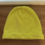 Handmade Lime Green Winter Knit Soft Fluffy Beanie Hat Photo 3