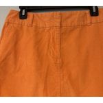 Vineyard Vines  Mini  Skirt Womens 6 Orange Corduroy‎  Casual  Pockets Preppy Photo 1