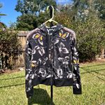 Farm Rio  x Adidas Black Butterfly Zip Up Hoodie Size XS Photo 2