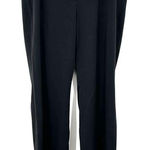 Caslon  size 16‎ Black trouser dress pants embroidered bottom detail Photo 0