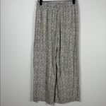 Abercrombie & Fitch Pull On Wide Leg Pants Linen Floral Women’s Size Medium Photo 7