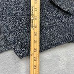 White House | Black Market White House‎ Blue Multi Color Sweater Fisherman Knit Wide Cowl Neck Asymmetrical Photo 5