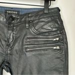 Vigoss The Jagger Super Skinny Black Jeans With Zippers Size 27 Photo 4