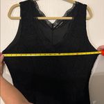 Love Chelsey Love Chesley Black Lace Detail Dress With Lining Photo 4