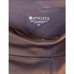 Athleta  Black Biker Shorts with Mesh Inserts - Size ST Tall Photo 6