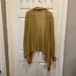 Bryn Walker Cardigan Jacket Womens Large Linen Gold Open Lagenlook Boho Beach Photo 6
