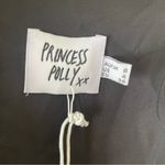 Princess Polly  Marty Long Sleeve Mini Dress Black Floral Photo 5