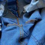 Aeropostale  Womens Shorts Size 6 Destructed Denim Cuffed Ripped Blue‎ Jean Photo 8