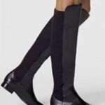 Andora OTK Boots Black Leather Stretch Louise et Cie 7M Photo 0