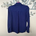 EXPRESS ❤️ “The Portofino Shirt” Anchor Navy Blue & White Sz S EUC CLEARANCE Photo 1