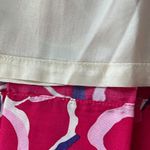 Lilly Pulitzer Festivas Pink Purple Floral Silk Cotton Blend Mini Skirt 2 Photo 8