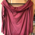 Over the shoulder top Red Size L Photo 1