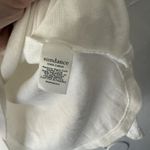 Sundance  Henley Shirt Womens Small White Crochet Lace Sleeve‎ Cottage Boho Top Photo 6