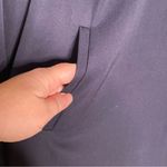 J. Peterman Lightweight Navy Wool Point Collar Single Button Coat Size‎ 10 Blue Photo 3