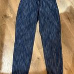 Athleta Navy Striped Joggers Photo 0