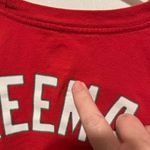 Majestic Atlanta Braves Freddie Freeman ladies red extra large shirt MLB BASEBALL *Flawed Photo 6