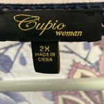 cupio FINAL MARKDOWN  Woman Floral Top 2X Photo 1