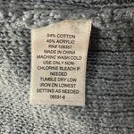 a.n.a . X-Large Cardigan Sweater Open Front Long Sleeve Stretch Puritan Blue New Photo 6