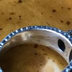 Natural Tanzanite Ethiopian Opal Sterling Silver Ring Size 5 Photo 4