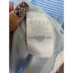 Lands' End  Women's Mini Geometric Pullover Side Draped Twist Hem T-Shirt L Photo 6