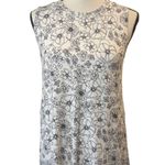 J. Jill Women’s Floral Sleeveless Top Size S White Photo 0