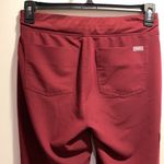FIGS  Burgundy Zamora Jogger Scrub Pharmacist Surgeon Nurse Doctor Small #7232 Photo 4