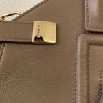 Furla Alice Top Handle Bag Taupe Pristine Condition Photo 2