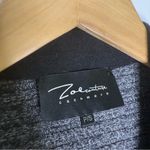 Zoe Couture 100% Cashmere Gray Shrug Sweater Cardigan Small Photo 6