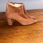 Stuart Weitzman  Gradiner Block Heel Pointed Toe Suede Boots Photo 2