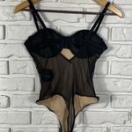 Lulus NEW Spice it Up Black Lace Bustier Bodysuit Size XS Photo 10