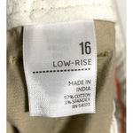 Old Navy Low Rise Perfect Shorts 5 Inch Favorite Khaki Chinos Womens 16 Stretch Photo 5