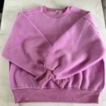 Anthropologie Pilcro by  Purple Sherpa Crewneck Sweater  Photo 0