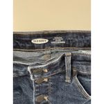 Old Navy  Rockstar Super Skinny High Rise Button Fly Jeans Dark Wash Size 6 Photo 4