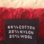 Lands' End Lands’ End Sweater Red Crew Neck Cableknit Sweater Sz 1X GUC Photo 8