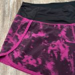 Lululemon  Run Times Speed Up Breezie Shorts in Purple/Black Tie Dye Photo 2