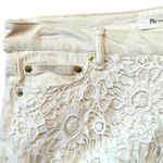 JW Cream Colored Denim Shorts Size undefined Photo 1