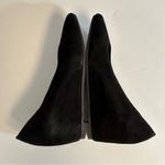 Aquatalia Posie Black Suede Wedge Pumps Size 7 Photo 6