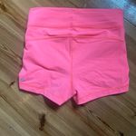 Lululemon Neon Peach Biker Shorts Photo 5