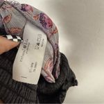 Natural Life  Sedona Jumpsuit Grey Plum Tulips Smocked Floral Photo 7