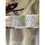 ZARA  Woman Ivory Embroidered Floral Long Sleeve Keyhole‎ Ruffle Blouse Size XS Photo 6