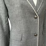 Vineyard Vines  Gray Piped Wool Blazer Photo 9
