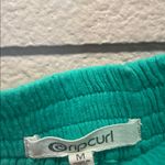Women’s Premium Surf Pant Green Gauzy Cotton Size Medium Rip Curl Photo 4